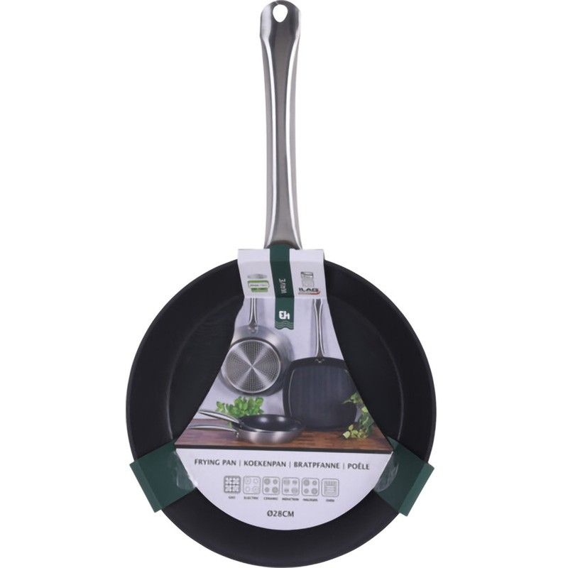 Excellent Houseware Koekenpan - Ø28Cm X H5,5Cm- Aluminium