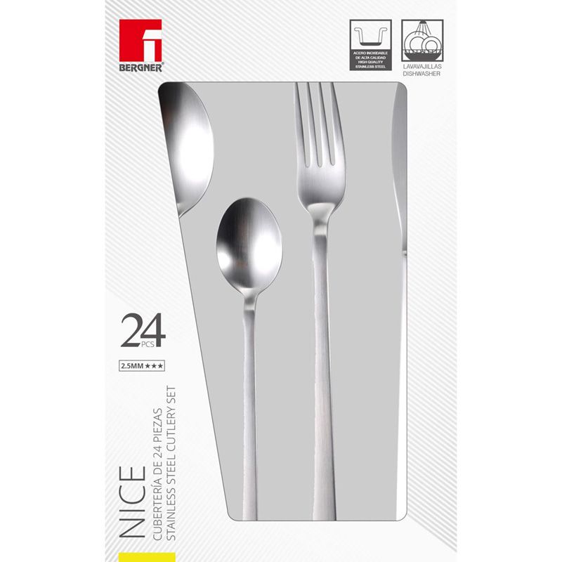 Bergner Bestekset Nice - 24 Delig