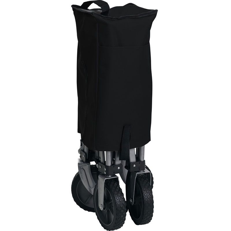 Bolderkar Opvouwbaar - Zwart - 90X49X58 Cm