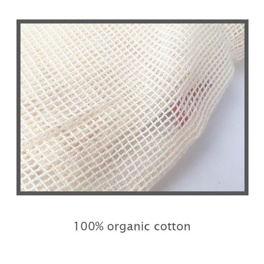 Duett Herbruikbare Fruit- En Groentezakjes - Biologisch Katoen - 6 Stuks