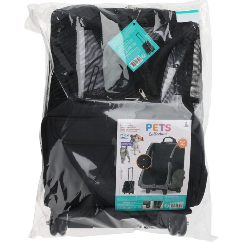 Pets Collection Dieren Trolley - Geschikt Voor Honden En Katten - Opvouwbaar