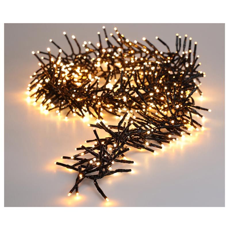 Clusterverlichting 192 Led - 1.4M - Two Tone Romantic - Batterij - Lichtfuncties - Geheugen - Timer