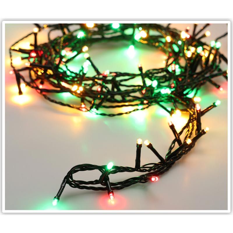 Kerstverlichting 480 Led- 36M - Three Tone Traditional - Timer - Lichtfuncties - Geheugen - Buiten
