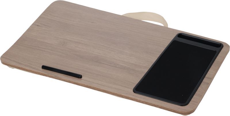 Laptoptafel Met Kussen - Schootkussen - 57.5 X 30.5 - Bruin