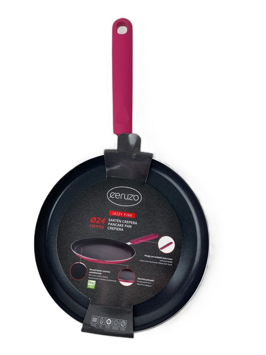 Ceruzo Pannenkoekenpan Pfas Vrij - 24 Cm - Jazzy Pink