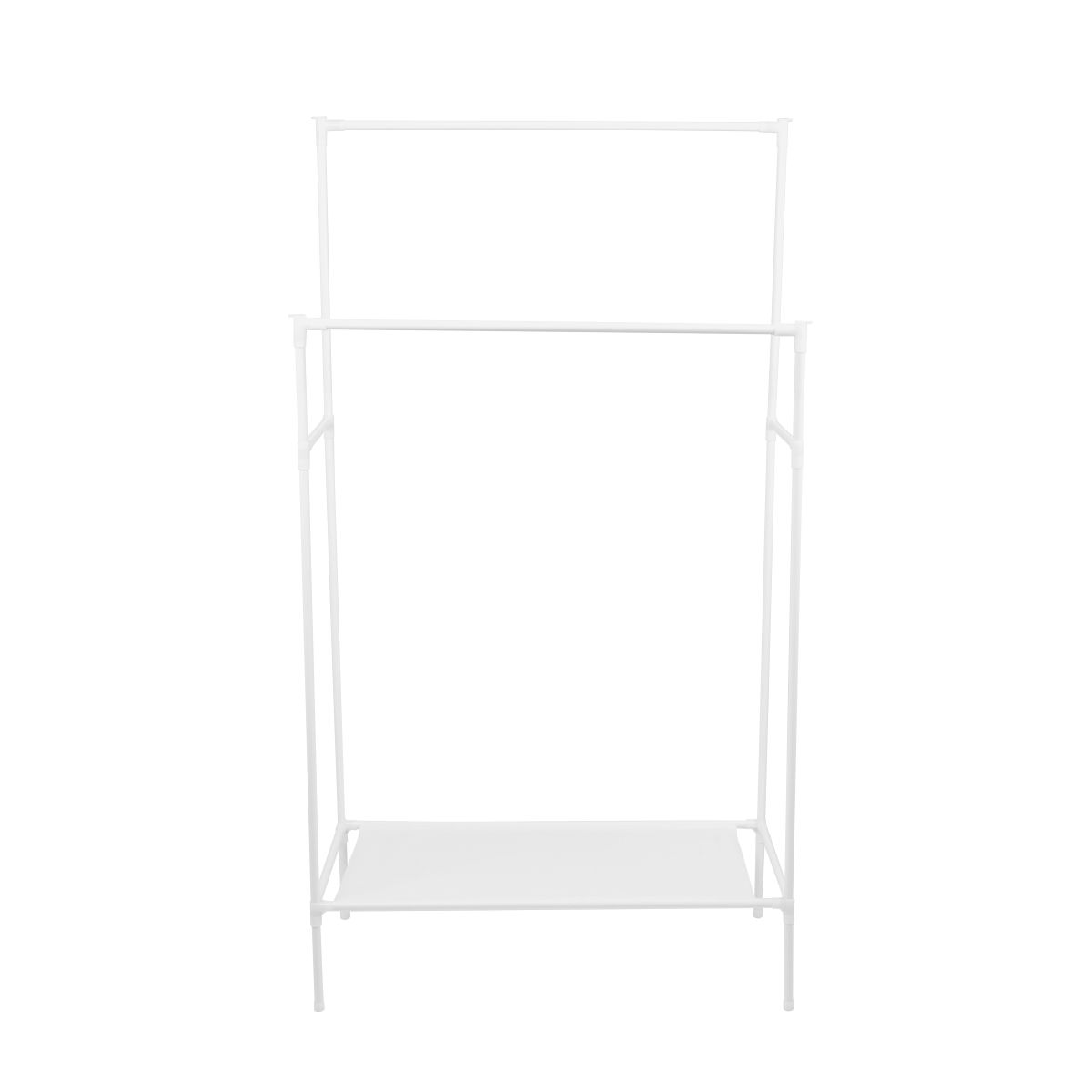 Kledingrek 80X43X147 - Wit