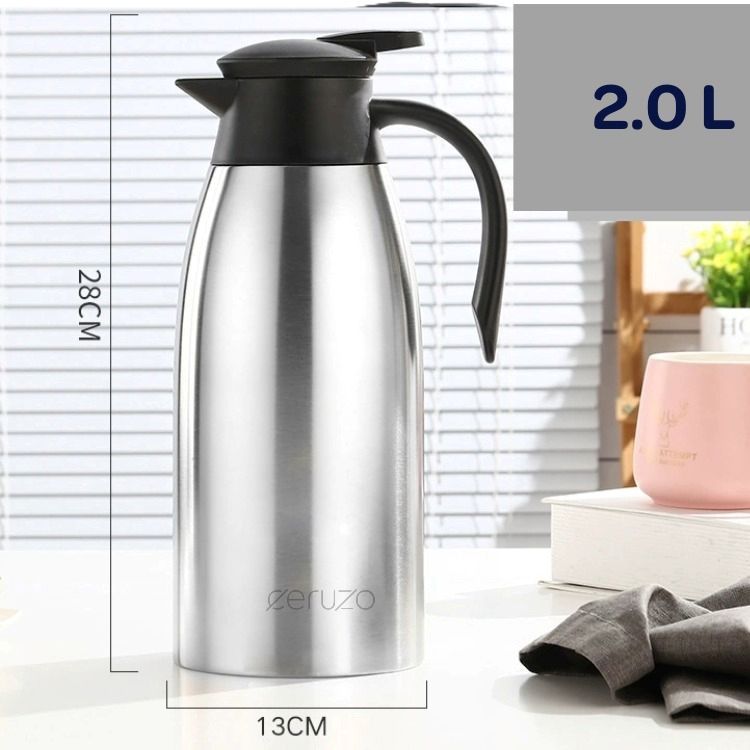 Ceruzo Thermoskan - 1.8 Liter - Rvs