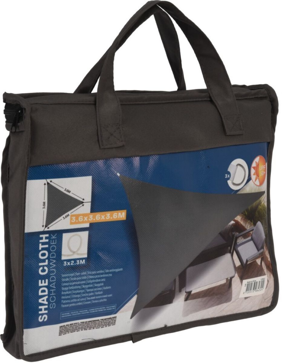 Schaduwdoek 360X360X360 Grijs