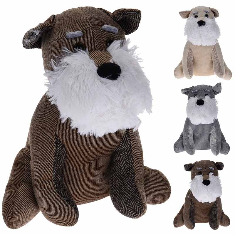 Deurstopper Hond Wit-Creme