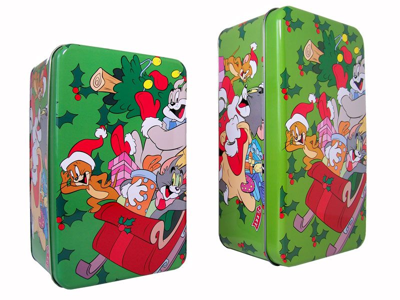 Kerstblikken Tom & Jerry - 2 Stuks