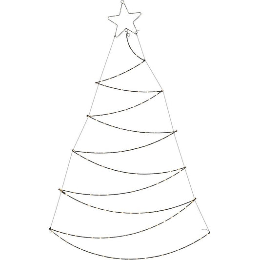Decorativelighting Verlichte Kerstboom - Wanddecoratie - 150Cm