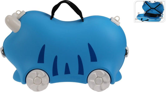 Kinder Zitkoffer - Blauw