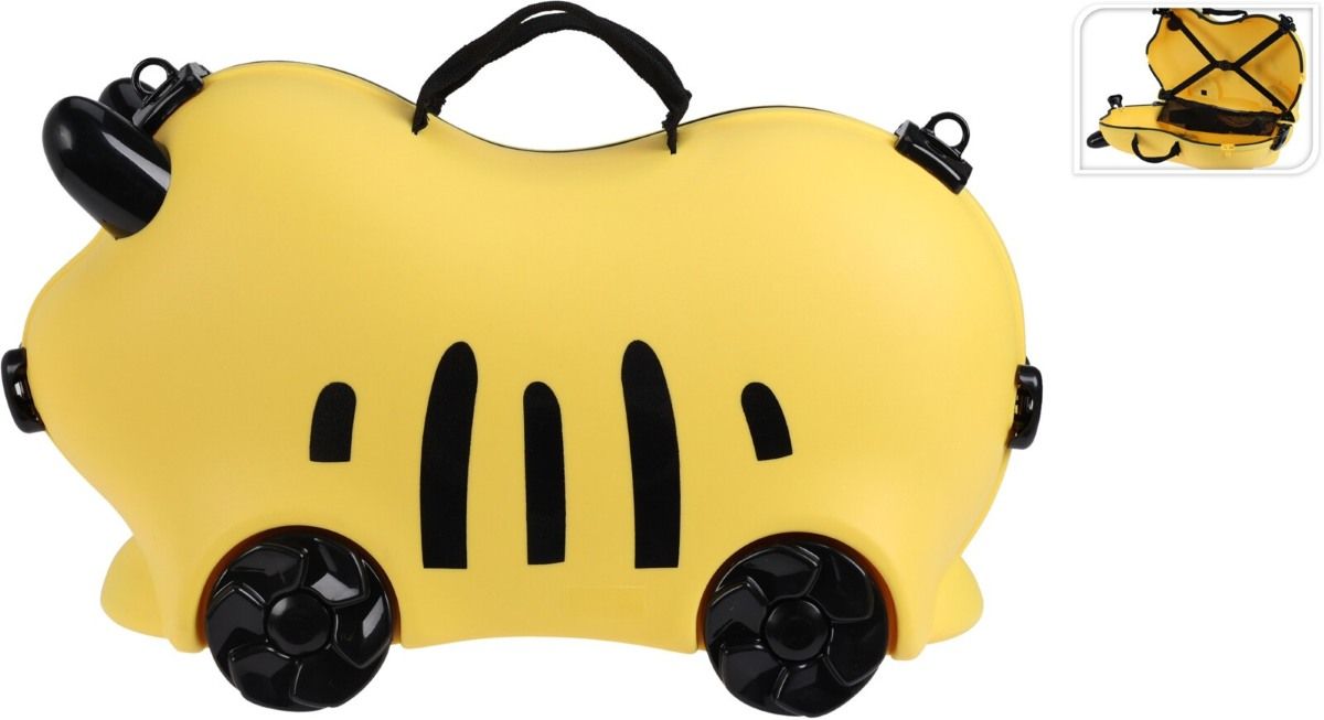 Kinder Zitkoffer - Geel