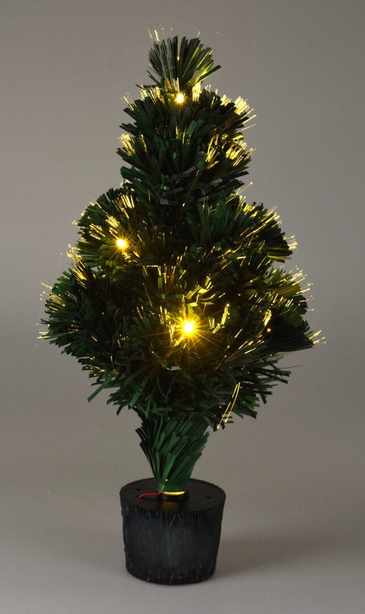 Kerstboom Met Verlichting - Fiber Optic - 45 Cm - Warm Wit