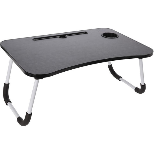Ceruzo Opklapbare Laptoptafel - Bedtafel - 60X40 Cm - Zwart