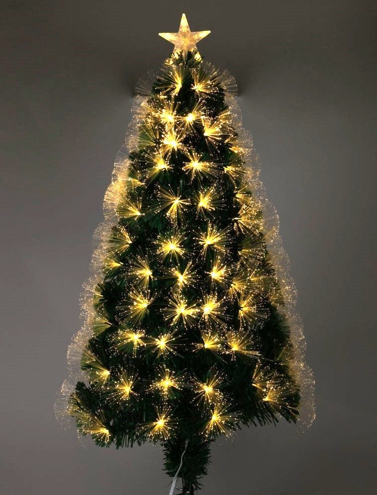 Kerstboom Met Verlichting - Fiber Optic - 60 Cm