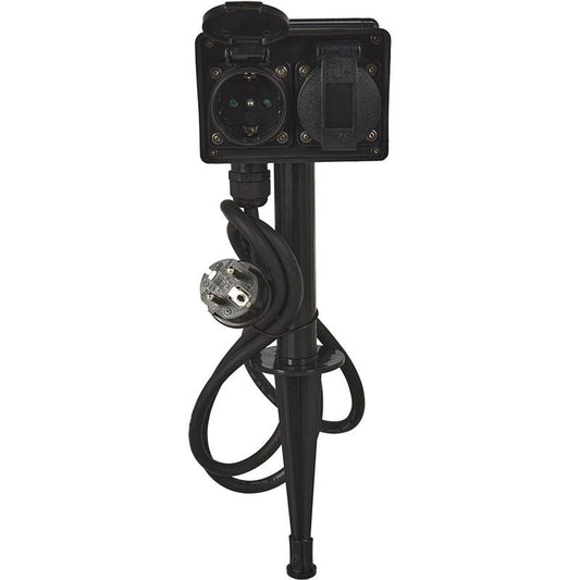 Fxcontrol Tuinstekkerdoos 4-Voudig - Buitencontactdoos 2+2-Voudig