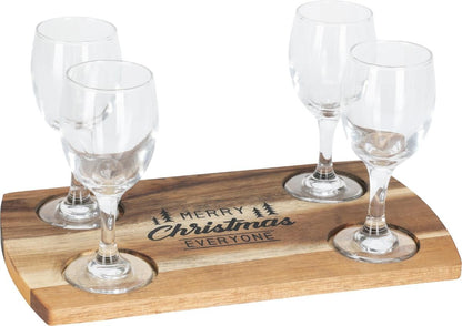 Whiskey Serveerset - Kerst