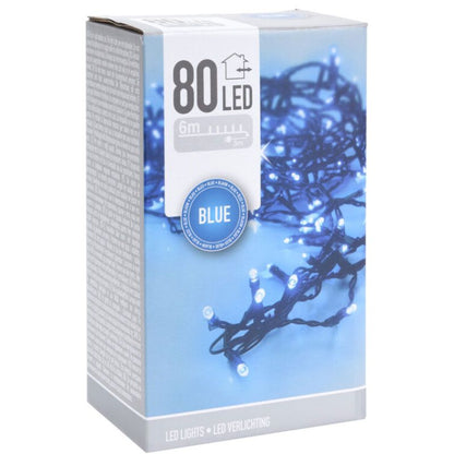Led Verlichting - 80 Led - 6 Meter - Blauw
