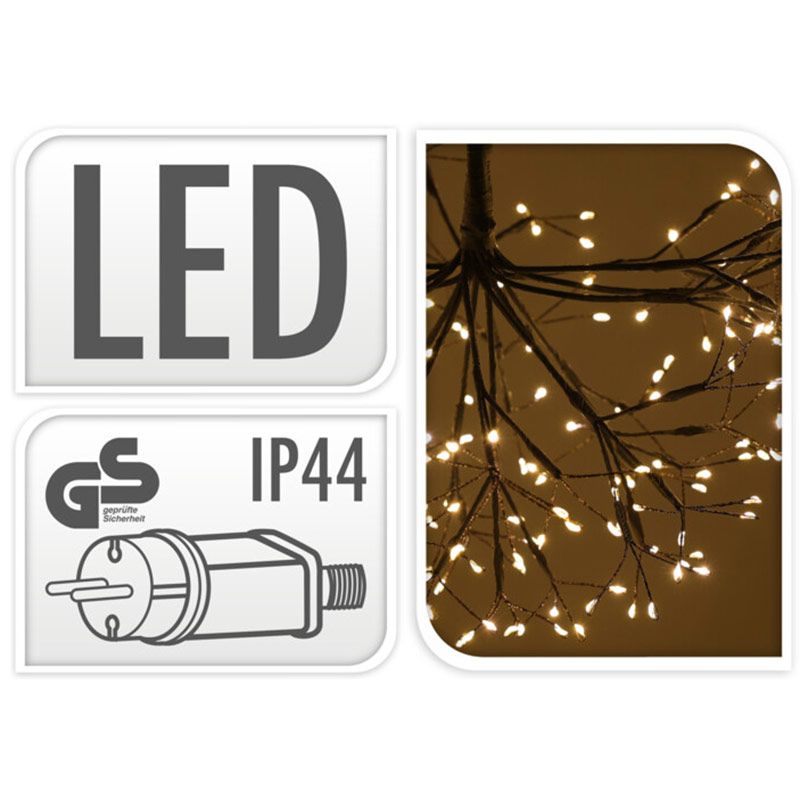 Led Decoratieve Maretak Ø 35Cm - Met 240 Warm Witte Led's - Voor Binnen En Buiten