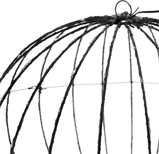 Lichtbol 320 Led - Metaal - 50 Cm - Kerstverlichting - Met Timer - Extra Warm Wit