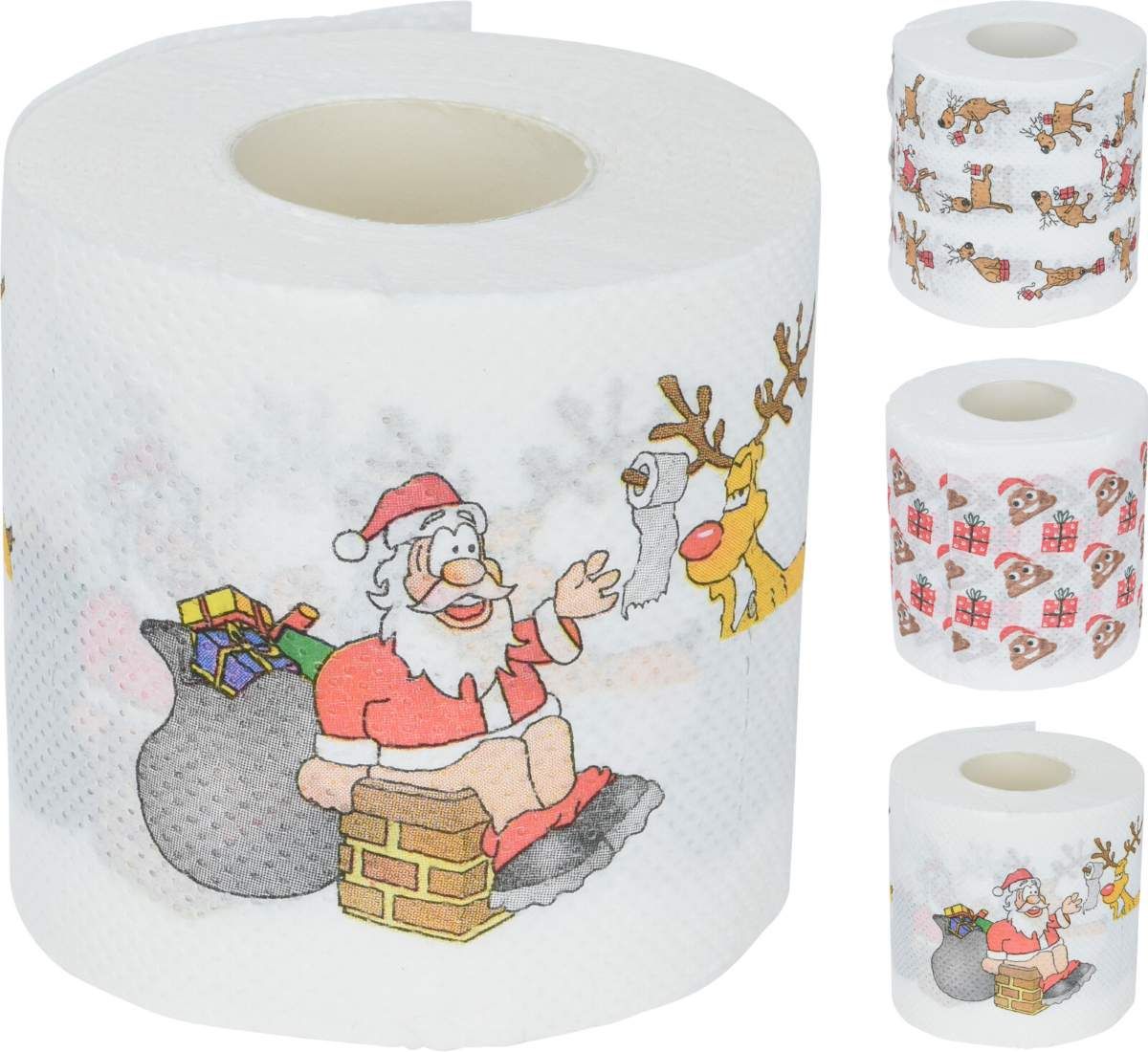 Kerst Toiletpapier - 3 Rollen