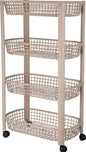 Keukentrolley 4 Wielen - Beige