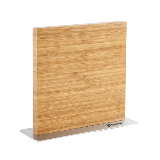 Bergner Messenset Met Magneetblok - 5 Delig - Rvs En Bamboe