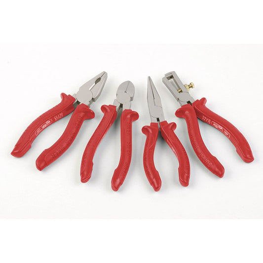 Meister Tangenset - Combinatietang - Radiotang - Zijsnijtang - Draadstriptang