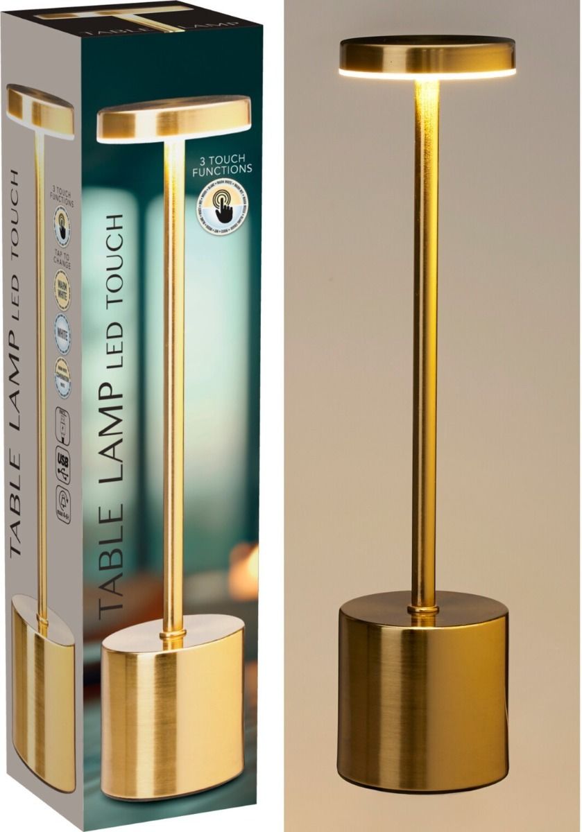 Tafellamp - Touchlamp - Dimbaar - Usb