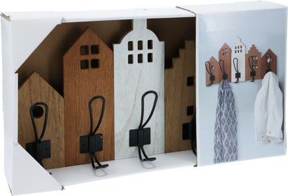 Kapstok Met Huisjes