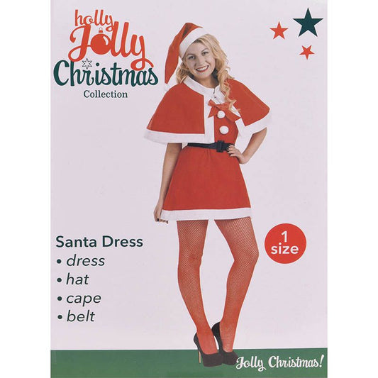 Holly Jolly Kerstvrouwpak- 4-Delig