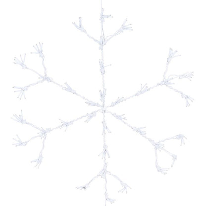 Sneeuwvlok 216Led - 60Cm - Warm Wit