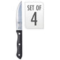 Vaggan Steakmessen - Bbq-Messen - 4 Stuks - Roestvrij Staal
