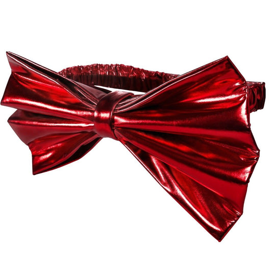 Kerst Stoelstrik - 2 Stuks - Rood