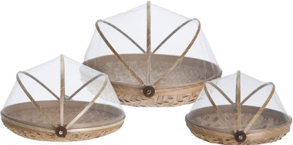 Vliegenkap - Bamboe - Set Van 3