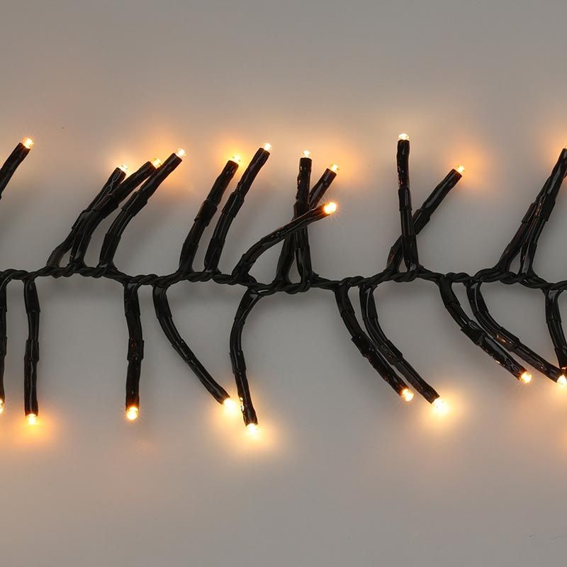 Clusterverlichting 192 Led -  1.4M - Two Tone Romantic - Batterij - Lichtfuncties - Geheugen - Timer