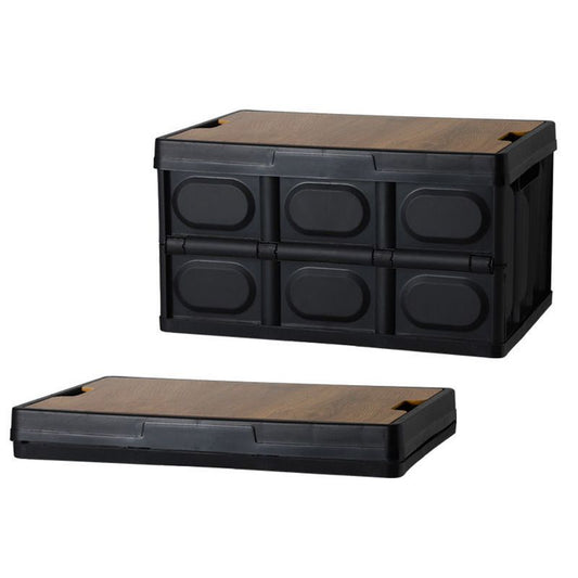 Ceruzo Opbergkrat Met Afneembaar Houten Deksel - Vouwkrat