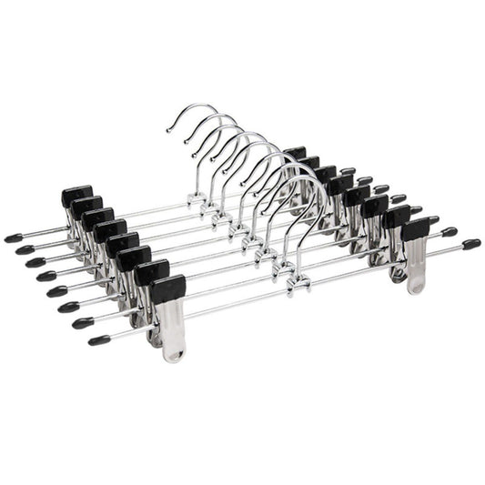 Kledinghangers - Broekhangers Met Knijpers - 20 Stuks