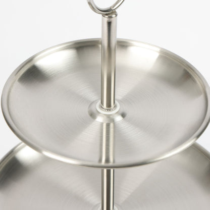 Ceruzo Etagere - 3 Laags - Rvs - D33 X H34 Cm