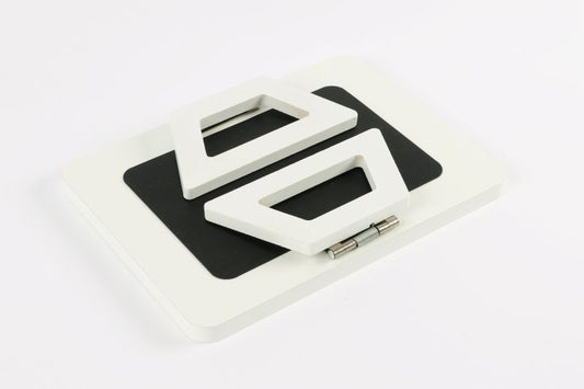 Ceruzo Armleuning Dienblad - Wit - 33X24 Cm