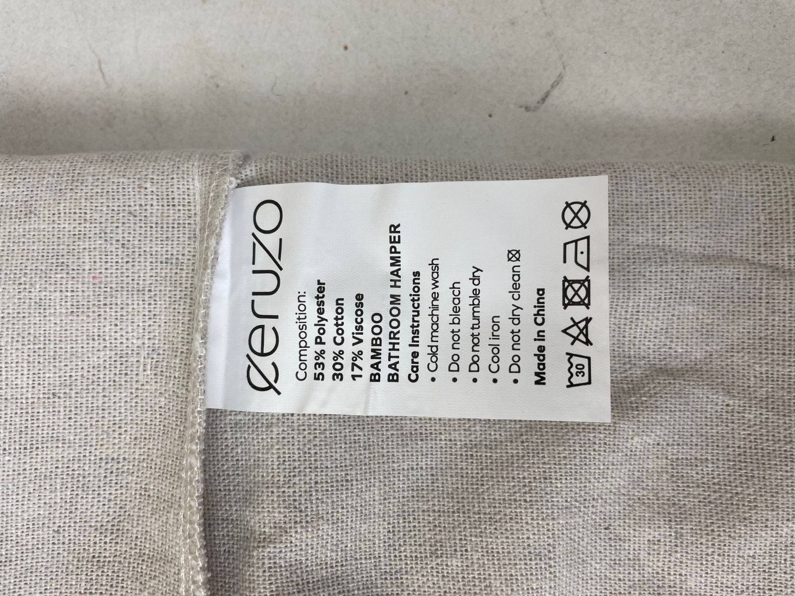 Ceruzo Wasmand - Wassorteerder - 72Liter