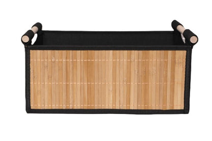 Ceruzo 3X Opbergmanden Bamboe - Badkamermanden