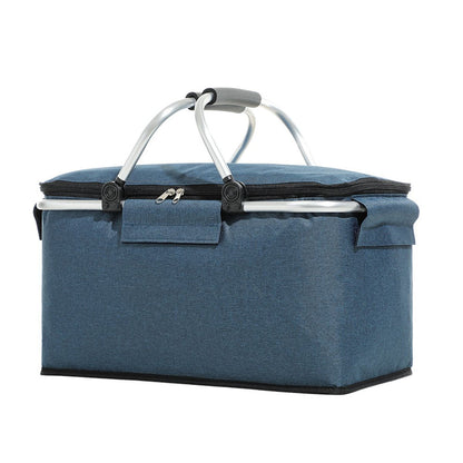 Ceruzo Koelmand Blauw - Picknickmand