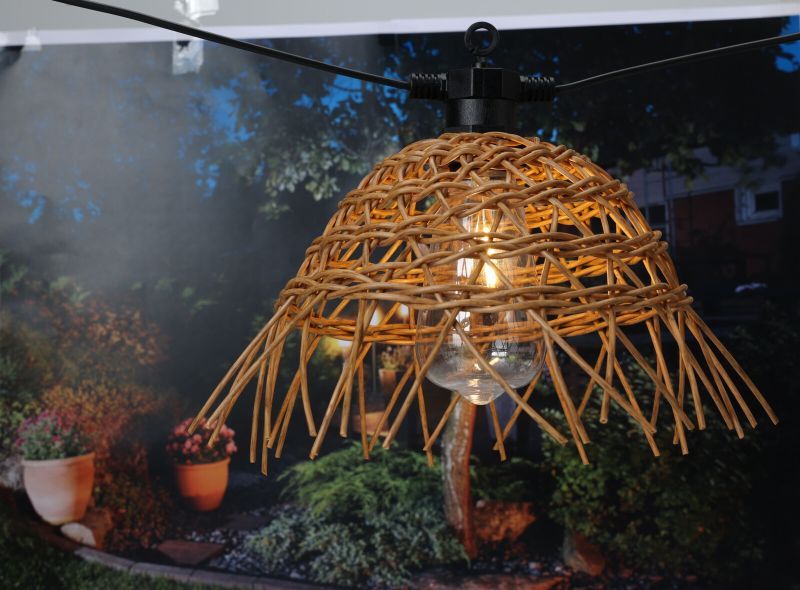 Lichtsnoer Tuin - Rattan