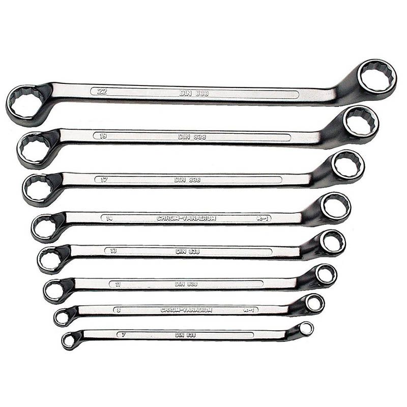 Brudermannesmann Brüder Mannesmann Ringsleutelset Din - 8-Delig