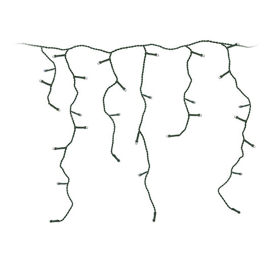 Ijspegel Verlichting 180 Led's - 6 Meter - Warm Wit