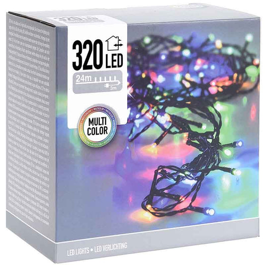 Led-Verlichting - 320 Led's - 24 Meter - Multicolor