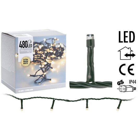 Led-Verlichting - 480 Led's - 36 Meter - Extra Warm Wit