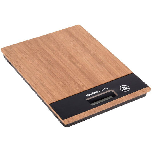 Excellent Houseware Digitale Keukenweegschaal - Bamboe
